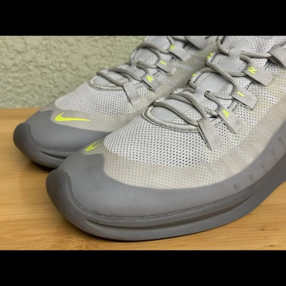 Size 12 - Nike Air Max‎ Axis GS Mens Gray Athletic Shoes Sneakers AA2146-010